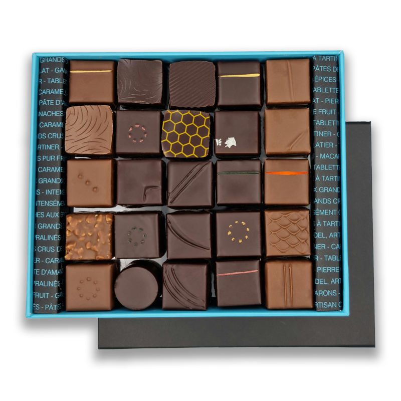 Coffret de 50 chocolats