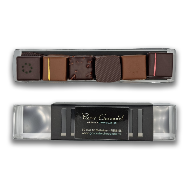 copy of copy of copy of copy of Coffret de 25 chocolats noirs