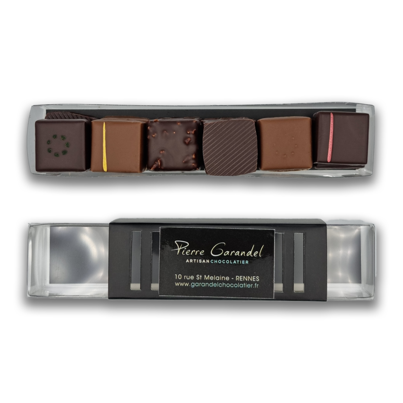 Réglette de 12 chocolats