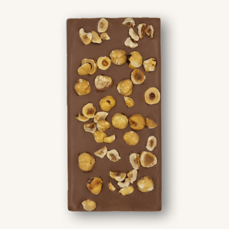 Tablette lait noisette minimum 40% de cacao