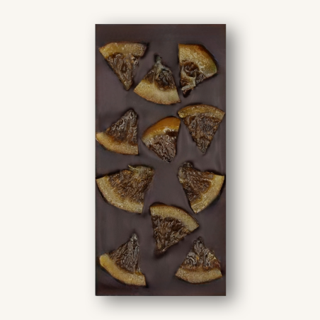 Tablette noir orange minimum 70% de cacao
