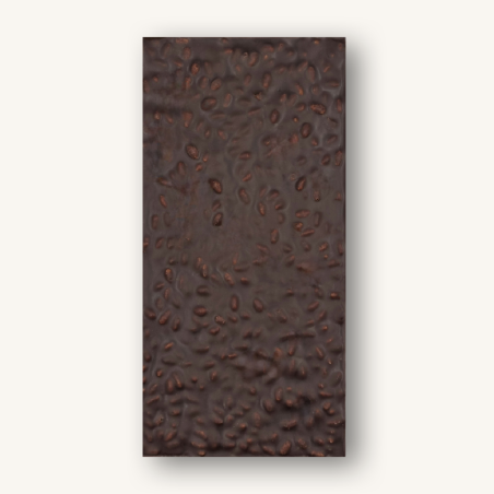 Tablette noir riz soufflé minimum 70% de cacao